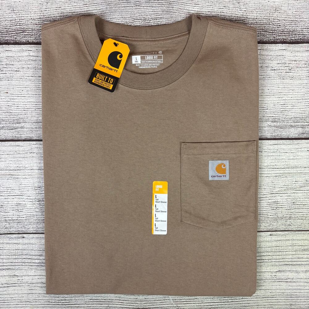 Carhartt Brown Short Sleeve Pocket T-shirt